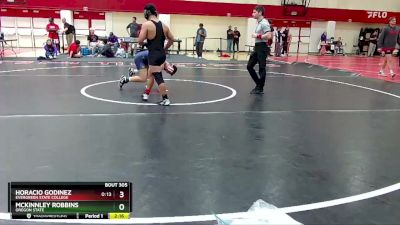 149 lbs Cons. Semi - McKinnley Robbins, Oregon State vs Horacio Godinez, Evergreen State College