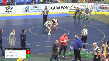 157 lbs Consolation - Magnus Lloyd, General McLane vs Aaron Bowers, Northern Bedford