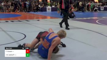 Match - Tyler Kasak, Pa vs Mason Gehloff, Mn