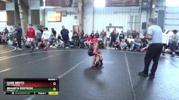 84 lbs Round 1 (8 Team) - Brand`n Edstrom, Dynasty vs Gabe Benyo, Mat Assassins