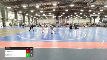 120 lbs Rr Rnd 1 - Lucas Byrd, Zeus WC vs Konnor Kimmy, Ragin Raisins Merlot