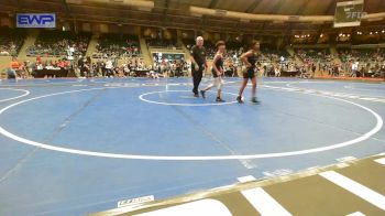 96 lbs Rr Rnd 2 - Kalley Fuller, Blue Devil Wrestling vs Colt Ragsdale, Tiger Trained Wrestling