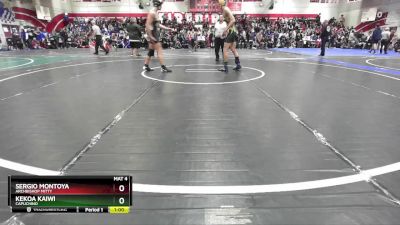 138 lbs Cons. Round 1 - Kekoa Kaiwi, Capuchino vs Sergio Montoya, Archbishop Mitty