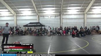85 lbs Cons. Semi - Jacob Holley, Pack Elite vs Maxwell Schnurstein, Team Ares
