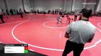 170 lbs Quarterfinal - Jordan Vanrys, Oakdale vs Nathan Cruz, California Grapplers