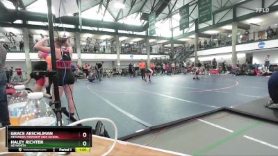 99-106 lbs Round 5 - Grace Aeschliman, Metamora Township High School vs Haley Richter, Heyworth