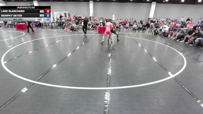 165 lbs Lane Blanchard, Team Michigan - Blue vs Murphy Beyer, Wisconsin