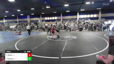 109 lbs Consi Of 16 #2 - Faith Seide, San Clemente Girls vs Irina Paloney, Khutulun