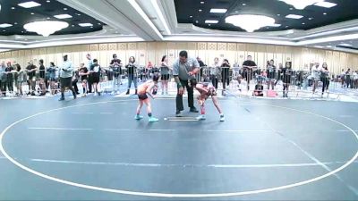 54 lbs Consi Of 8 #2 - Chloe Sheldon, Elite WC Hawaii vs Greta Mason, Vici WC