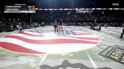 Cons. Round 2 - Aiden Russell, Rapid City Stevens vs Xavier Donovan, Chamberlain