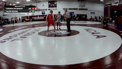 125 lbs Cons. Round 2 - Thomas Holmquist, St. Johns (mn) vs Jacob Moore, Linfield