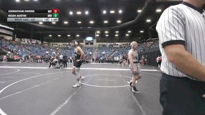 197 lbs Cons. Round 3 - Johnathan Owens, Wayland Baptist (Texas) vs Noah Austin, Missouri Baptist University