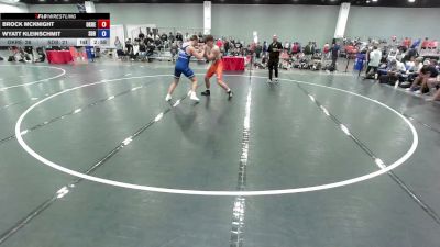 190 lbs Brock McKnight, Oklahoma Red vs Wyatt Kleinschmit, South Dakota Blue