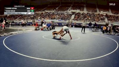 126-D1 Cons. Semi - Evan Soliz, Corona Del Sol High School vs Caden Leyba, Mountain View (Mesa) High School