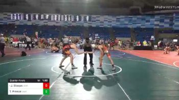 114 lbs Quarterfinal - Jackson Stoops, Bear Claw vs Tristan Preece, SWAT