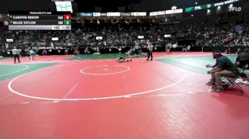 126 lbs Champ. Round 2 - Miles Taylor, SWR1 vs Cashtin Resor, CAM2