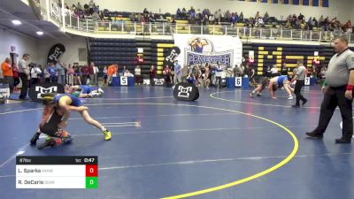 87 lbs Consy 4 - Lawson Sparks, Ramblers W.C. vs Rocco DeCario, Derry