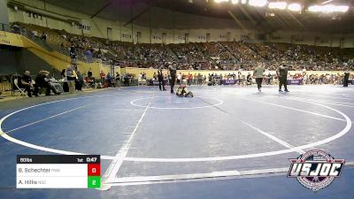 80 lbs Consi Of 16 #1 - Brody Schechter, Perry Wrestling Academy vs Aiden Hillis, Norman Grappling Club