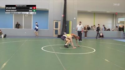 149 lbs Champ. Round 2 - Dylan Reed, Cowley College vs Noah Bailey, Cloud County Community College