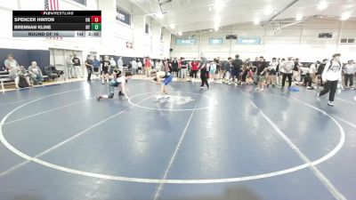 138 lbs Round Of 16 - Spencer Hinton, OH vs Brennan Kline, NY
