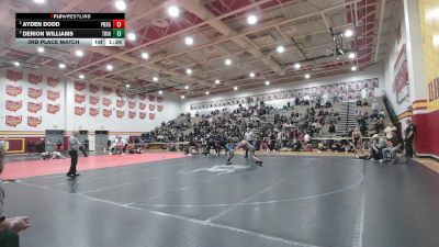 120 lbs 3rd Place Match - Derion Williams, Trinity vs Ayden Dodd, Perrysburg