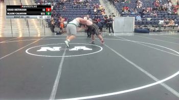 285 lbs Champ. Round 1 - Chad Metikosh, UNC Pembroke Unattached vs Slade Calhoun, Mt. Olive