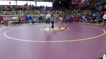 285 lbs Cons. Round 3 - Jacob Lang, Floyd Central vs JAKE HERRIN, Civic Memorial