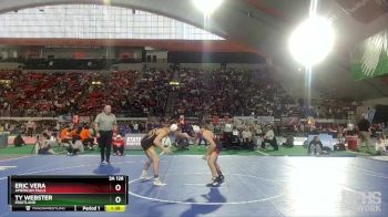 3A 126 lbs Champ. Round 1 - Ty Webster, Fruitland vs Eric Vera, American Falls