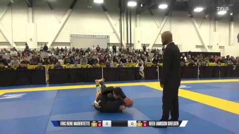 Reed Jamison Shelger vs Eric Rene Marentette 2024 World IBJJF Jiu-Jitsu No-Gi Championship