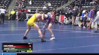 140 lbs 1st Place Match - Parker Casey, Ubasa Wrestling Academy vs Liam Weber, Immortal Athletics WC