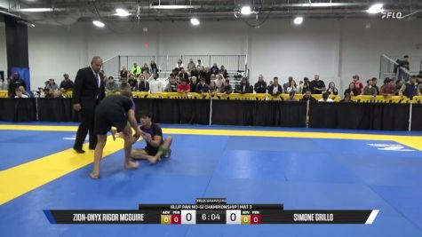 Simone Grillo vs Zion-Onyx Rigor McGuire 2026 Pan IBJJF Jiu-Jitsu No-Gi Championship