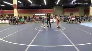 55 kg Round Of 32 - Torieonna Buchanan, Red Cobra Wrestling Academy vs Taylin Long, Illinois