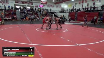 215 lbs Quarterfinal - Camden Smith, Dubuque Hempstead vs Hayden Chandler, Clinton