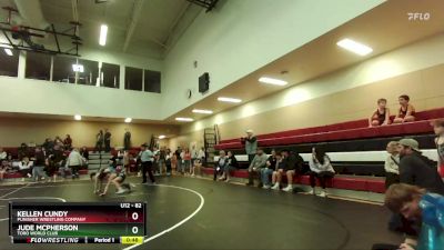 82 lbs Semifinal - Kellen Cundy, Punisher Wrestling Company vs Jude McPherson, Toro World Club