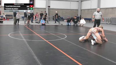 132 lbs Cons. Semis - Clayton Sullivan, Askeo International Mat Club vs Kason Blakely, Eastern Oregon Elite