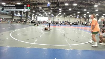 112 lbs Rr Rnd 1 - Slade Horwat, TDWC Maniacs Orange - MS vs Jaxon Kraemer, Team Lil SHUTTs - MS