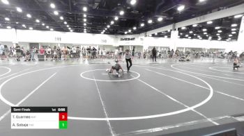 86 lbs Semifinal - Ari Sobaje, The Empire vs Tristan Guarnes, Mat Demon WC