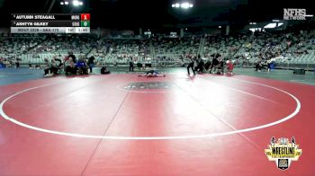 G6A-170 lbs Quarterfinal - Autumn Steagall, MOORE (Girls) vs Ashtyn Gilkey, COLLINSVILLE (Girls)