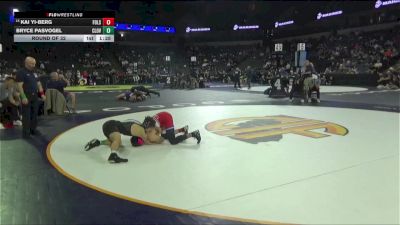 126 lbs Round Of 32 - Kai Yi-berg, Folsom (SJ) vs Bryce Pasvogel, Clovis North (CS)