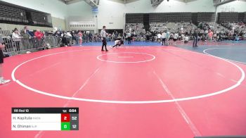 97 lbs Rr Rnd 10 - Hunter Kapitula, Mat Assassins White vs Nabhanya Dhiman, NJ Roy