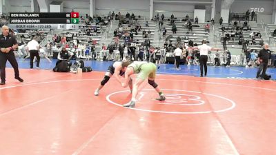 170 lbs Consi Of 64 #2 - Ben Maslanek, NH vs Jordan Brown, PA