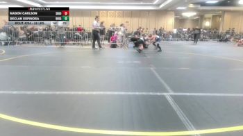 58 lbs 5th Place - Mason Carlson, Shootbox WC vs Declan Espinosa, Rough House