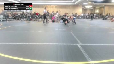 58 lbs 5th Place - Mason Carlson, Shootbox WC vs Declan Espinosa, Rough House