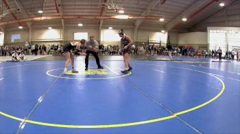 135 lbs Champ. Round 1 - Rayna Richardson, Brighton (Girls) vs Camila Ascencio, Delaware Hayes