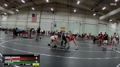 126 lbs Champ. Round 2 - Mason Whitney, Mat Assassins vs Jason Marasco, StrayDawgs