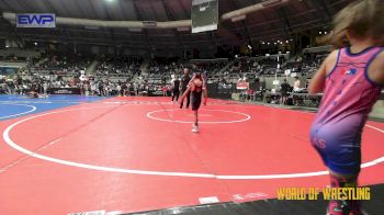 40 lbs 3rd Place - Peyton Bas, Topeka Blue Thunder vs Coraline Sierra, MANTANONA-TC