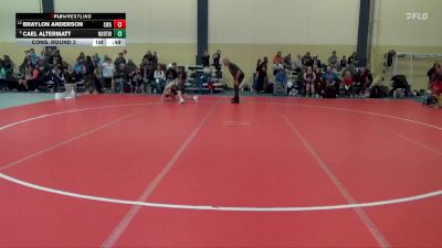 85 lbs Cons. Round 2 - Braylon Anderson, Siouxland Wrestling Academy vs Cael Altermatt, New Ulm Rolling Thunder Wrestl