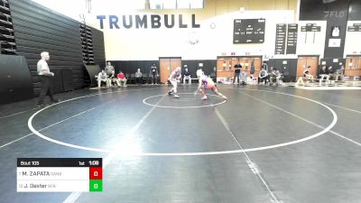 150 lbs Round Of 16 - MELANIO ZAPATA, Danbury vs John Dexter, Norwich Free Academy