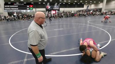 144 lbs Cons. Sub-rd Of 32 - JACOB VANDERIET, Team Missouri Select vs Kawika Freeman, Cyclones Wrestling & Fitness