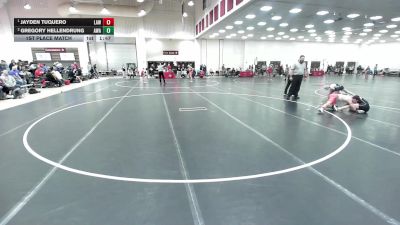 126 lbs 1st Place Match - Jayden Tuquero, LaCrosse Area Wrestlers vs Gregory Hellendrung, Askren Wrestling Academy